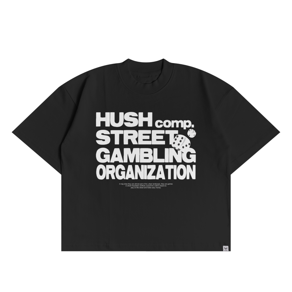 CAMISETA GAMBLING ORGANIZATION - Hush Company